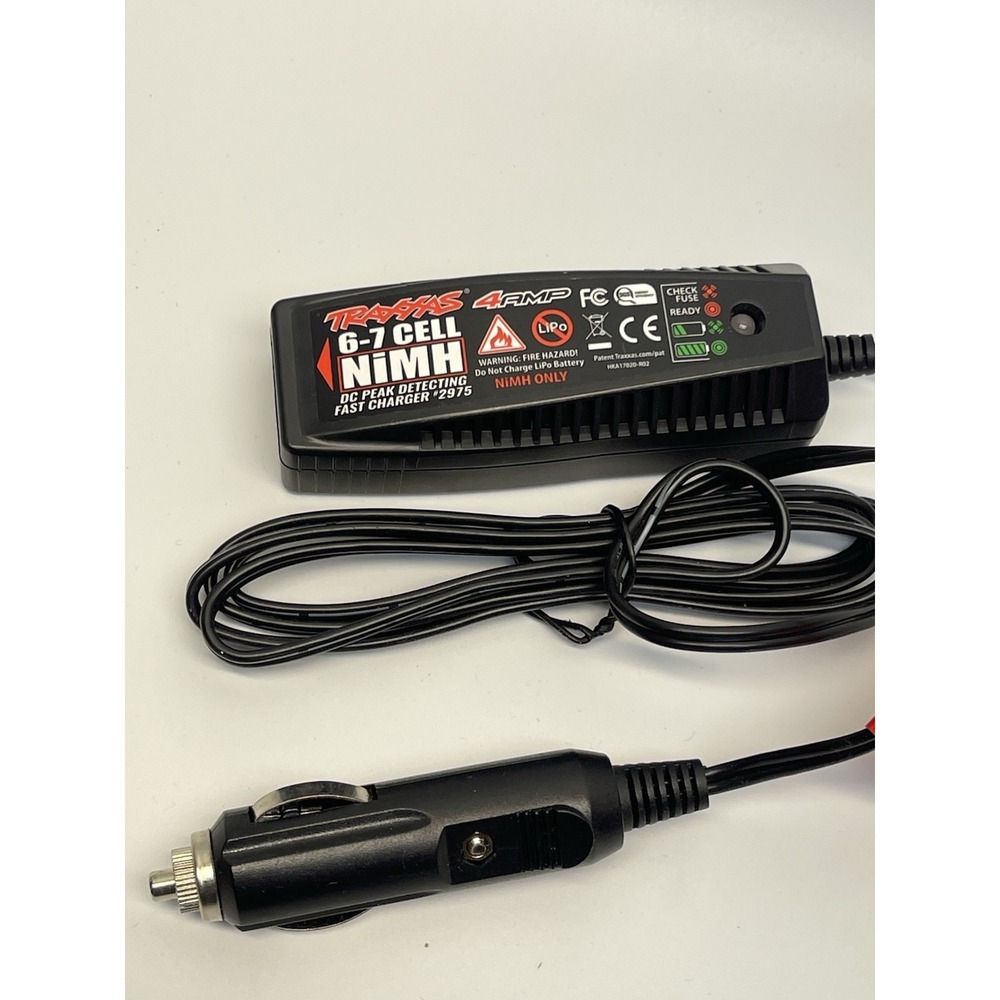 Traxxas 2975 6-7 Cell NiMH 4A DC Peak Detecting Fast Charger Tested Working